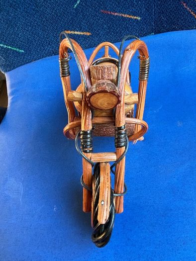 Wooden Motorcycle Desk Accessories/ Ornament