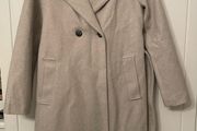 beige long coat