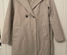 beige long coat