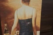 Canvas art Lady Picture