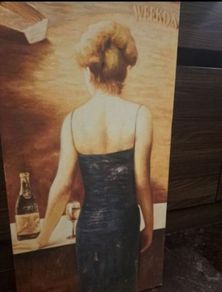 Canvas art Lady Picture