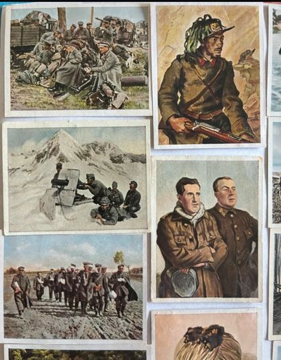 German WW1 Cigarette Cards x 23