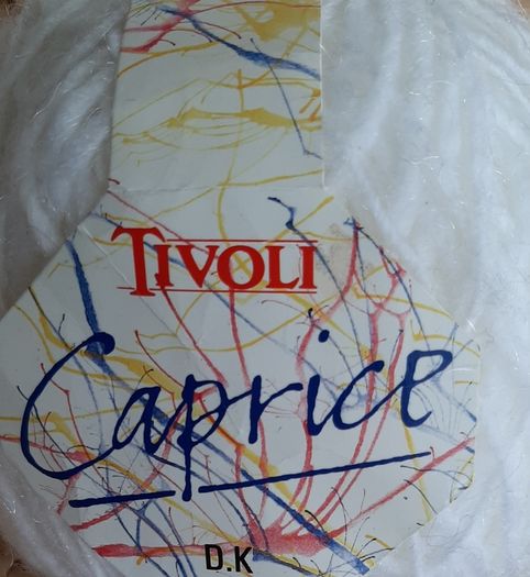 New white knitting or crocheting wool