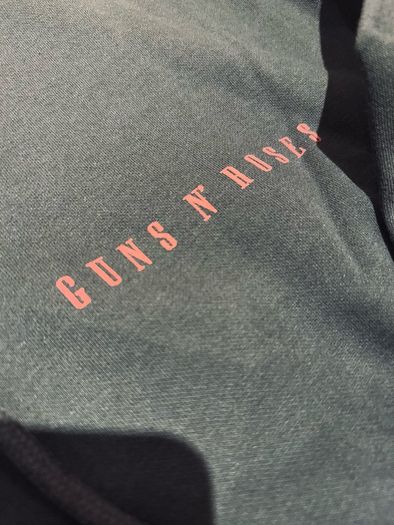 Black Zip Hoodie Guns N' Roses (size XXL)