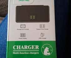 Charger and 2 batteries