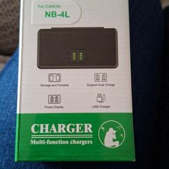 Charger and 2 batteries