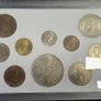 1953 Queen Elizabeth II Coronation Great Britain pre-decimal coin set Image 4