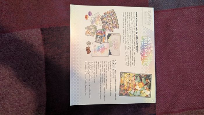 Pokemon Prismatic Evolutions Elite Trainer Box