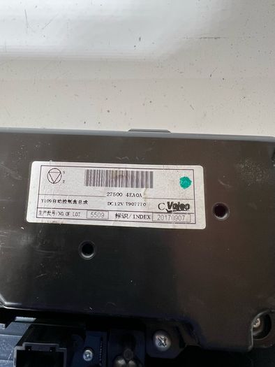 Nissan Qashqai Ac Air Con Heat Control Panel 275004ea0a Mk2 J11 2018 A1l2b615s