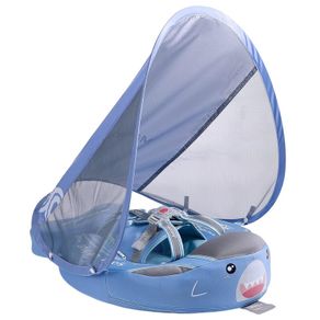 HECCEI Baby Swim Float with Canopy, Non-Inflatable Solid Baby Float  (Special Edition)