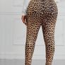 Fab Leopard Print Leggings size 20 Image 2