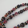 Vintage Venetian Style Mix Glass Beads With Handmade Glass Pendant Necklace Image 8