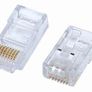 10x Rj45 Crimp End Plug Connectors Cat5e Cat6 Network Ethernet Cable Image 3