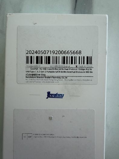 M.2 SSD Enclosure (USB-C) - Brand New & Never Used