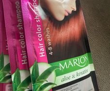 hair care mahogany wash in colour