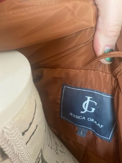 Jessica Kraff Rust Coat