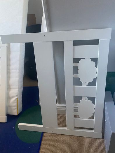 IKEA KRITTER Children's Wooden Bed Frame and Mattress