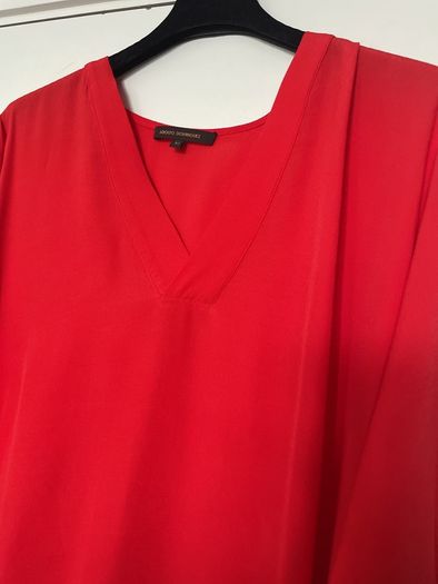 Adolfo Dominguez Red Top Size M Fits 14/16