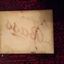 Rare early Bass mirror antique 19th century Image 5