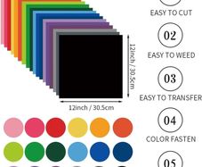 16 Infusible Transfer Paper Sheets for Cricut