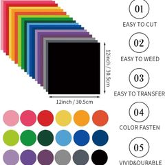 16 Infusible Transfer Paper Sheets for Cricut