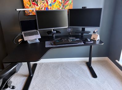 Office desk height adjustable