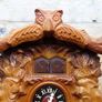 Cuckoo music clock Forest Spirits- Vintage East Germany - Very rare Double cuckoo musical Image 2