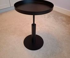 Black side end table