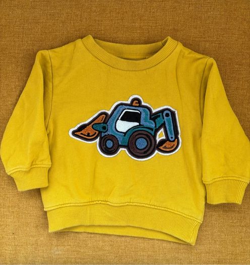 Next character yellow jumper 9-12m baby boy
