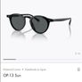 Oliver peoples  op13 sunglasses ( polarised) Image 6