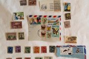 Vintage African stamp bundle