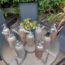 Antique, Soda Syphon, Glass Bottle, Steel mesh, Pub Memorabilia Image 5