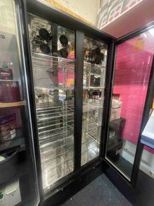 Display Fridge & Bean to Cup Coffe Machine
