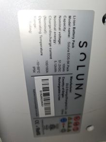 Soluna Battery Module 5KW Pack