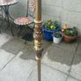 Antique brass floor lamp Image 3