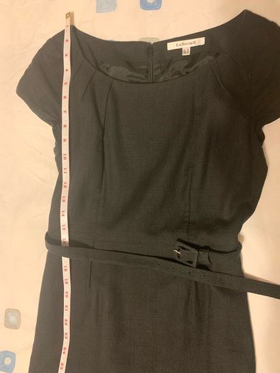LK Bennett ladies dress  Worn once Excellent condition  Dress straight pencil style no pockets Comes with matching belt