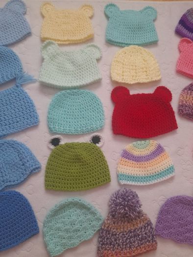 Newborn baby hats