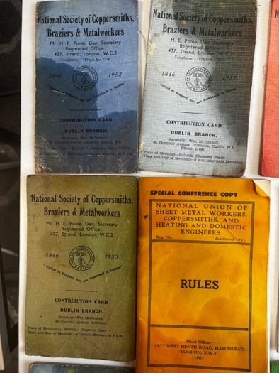 Selection of National Union Metal Workers books