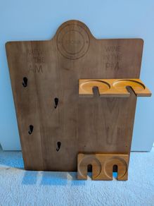 Next Kitchen Wall-Mounted Cup and Glass Storage Board