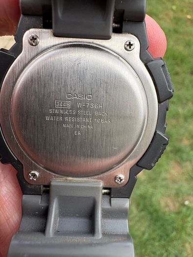 Casio vibration alarm