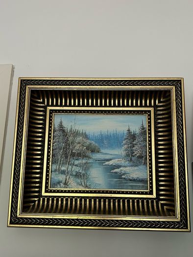 Original Scandinavian Oil Painting