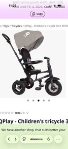 Q play rito folding trike 3 in 1