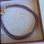 Pandora multi,strand purple/lilac cord bracelet size 19.5cm very good condition Image 4