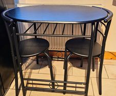 3-Piece Dining Table Set for 2 Person