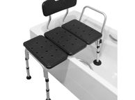 main image for ad Senior Bath Seat, Bathtub Transfer Bench, Shower Bench, Adult Bath Seat, Bath Chair for Seniors, Bathtub Entry Aid, Black
