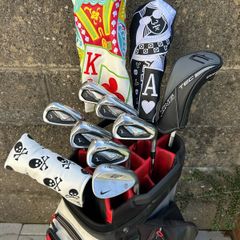 Full set of golf clubs