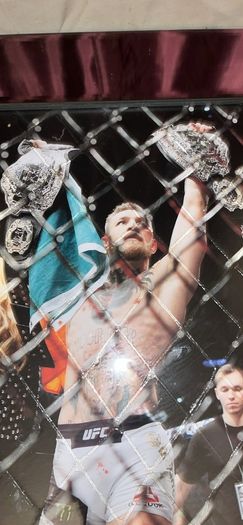 Conor McGregor framed photo