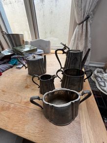 pewter set