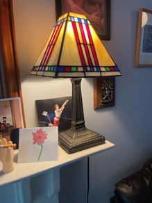 Stained glass lamp