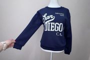 Girls Navy Sweatshirt from Primark Age UK 11-12 Yrs / EU 152cm